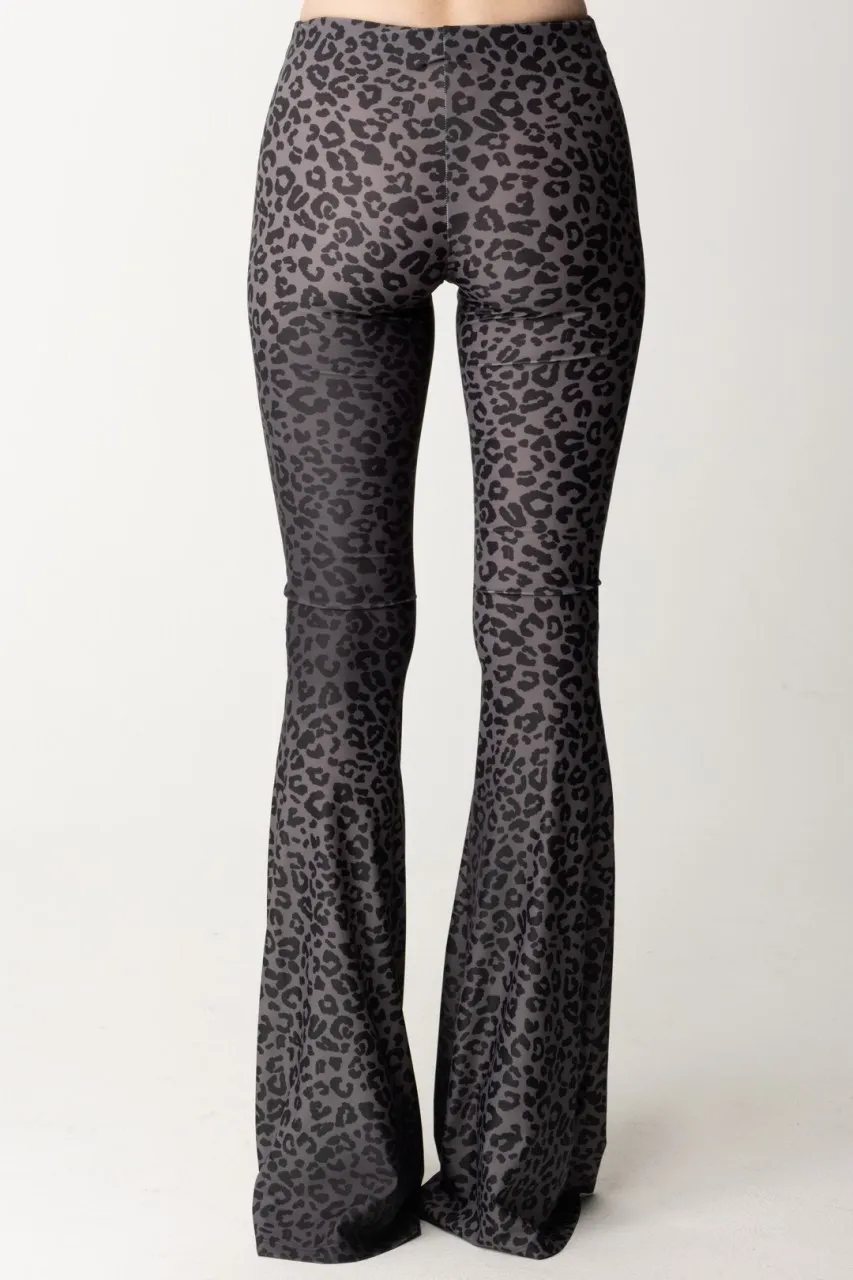 Pantaloni flare Iry MAKU BLACK