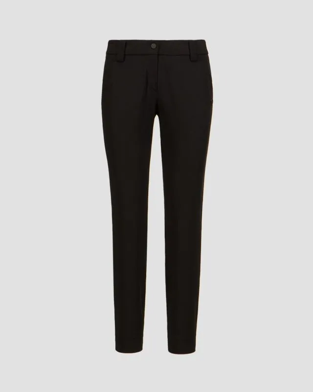 Pantaloni neri da golf da donna Sportalm