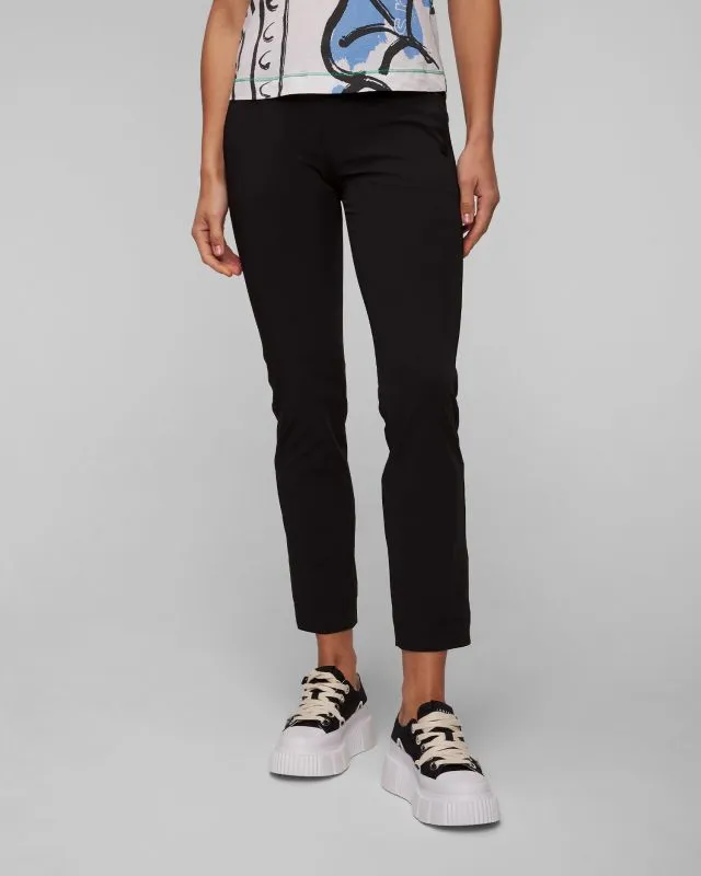 Pantaloni neri da golf da donna Sportalm