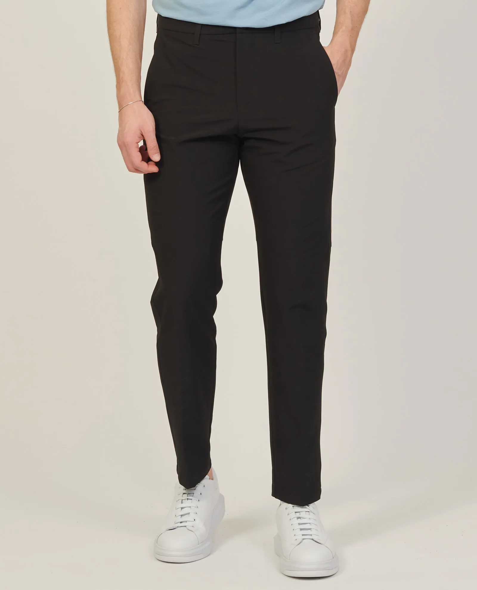 Pantaloni uomo Boss in tessuto elasticizzato