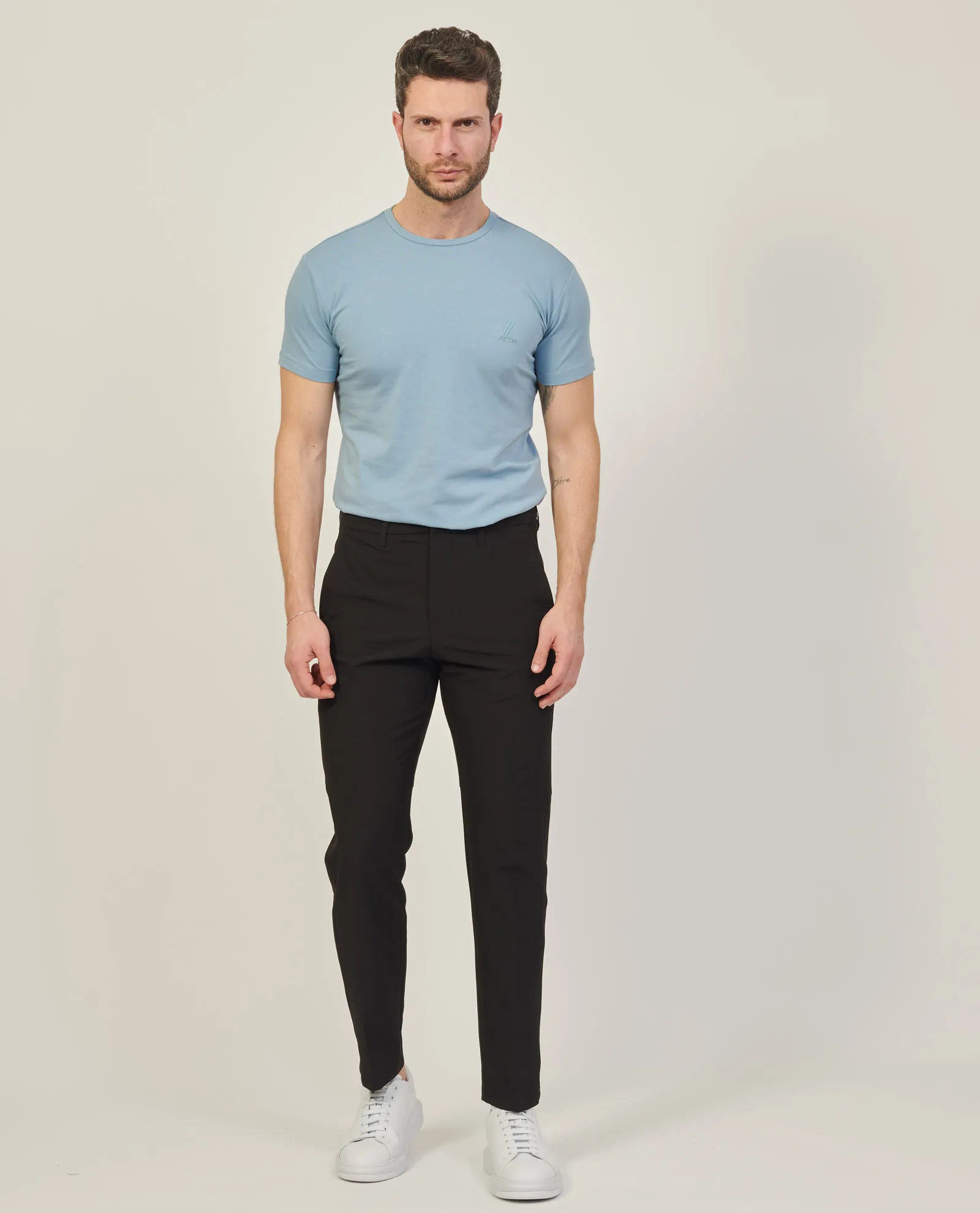 Pantaloni uomo Boss in tessuto elasticizzato