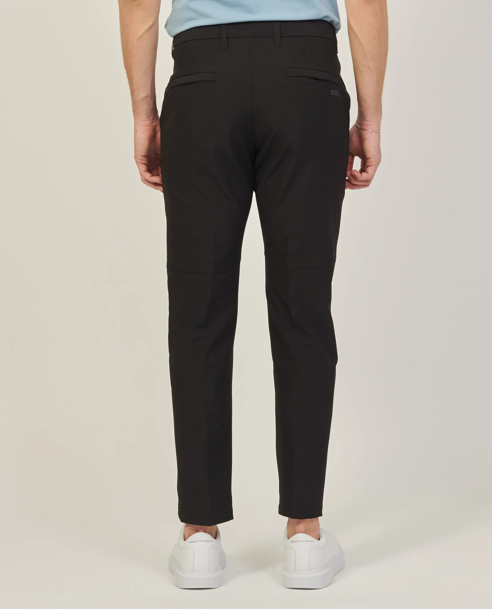 Pantaloni uomo Boss in tessuto elasticizzato