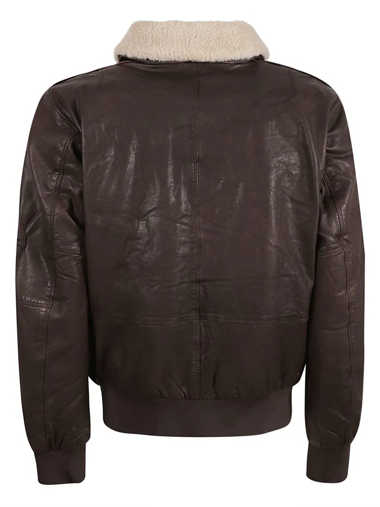 PARAJUMPERSJOSH LEATHER OBSIDION