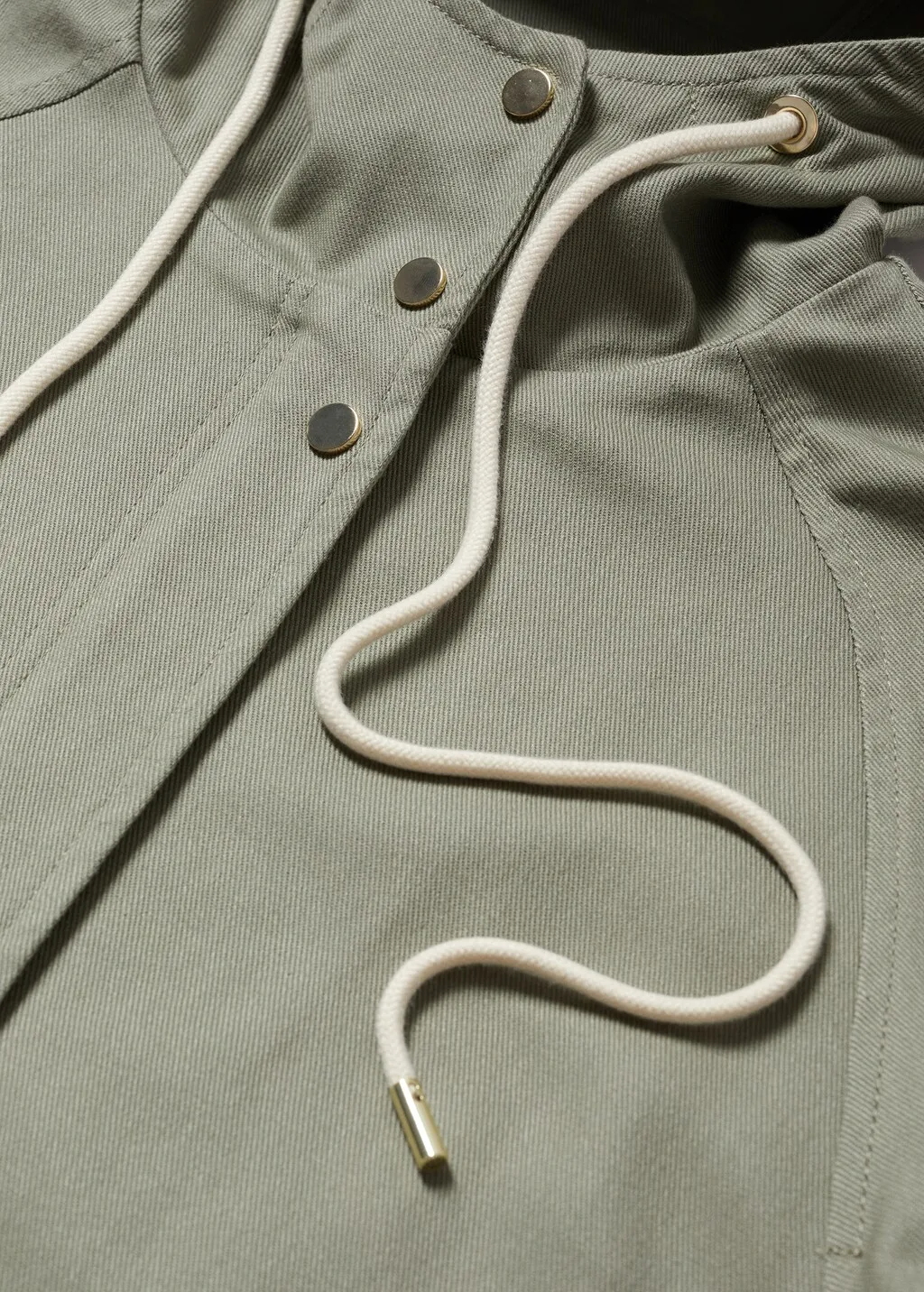 Parka cotone cappuccio