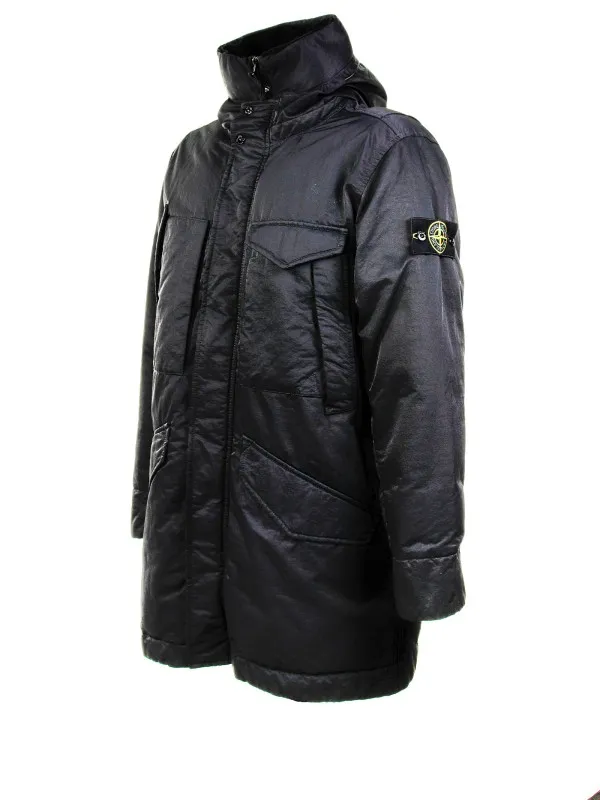 Parka in matte nylon