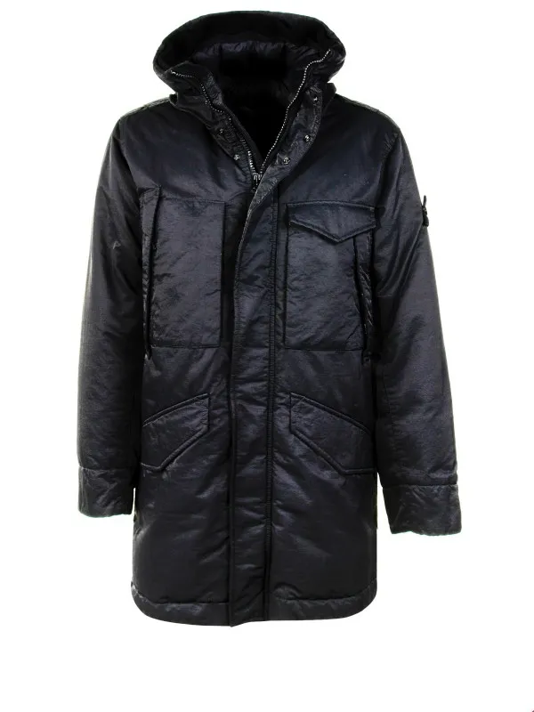 Parka in matte nylon
