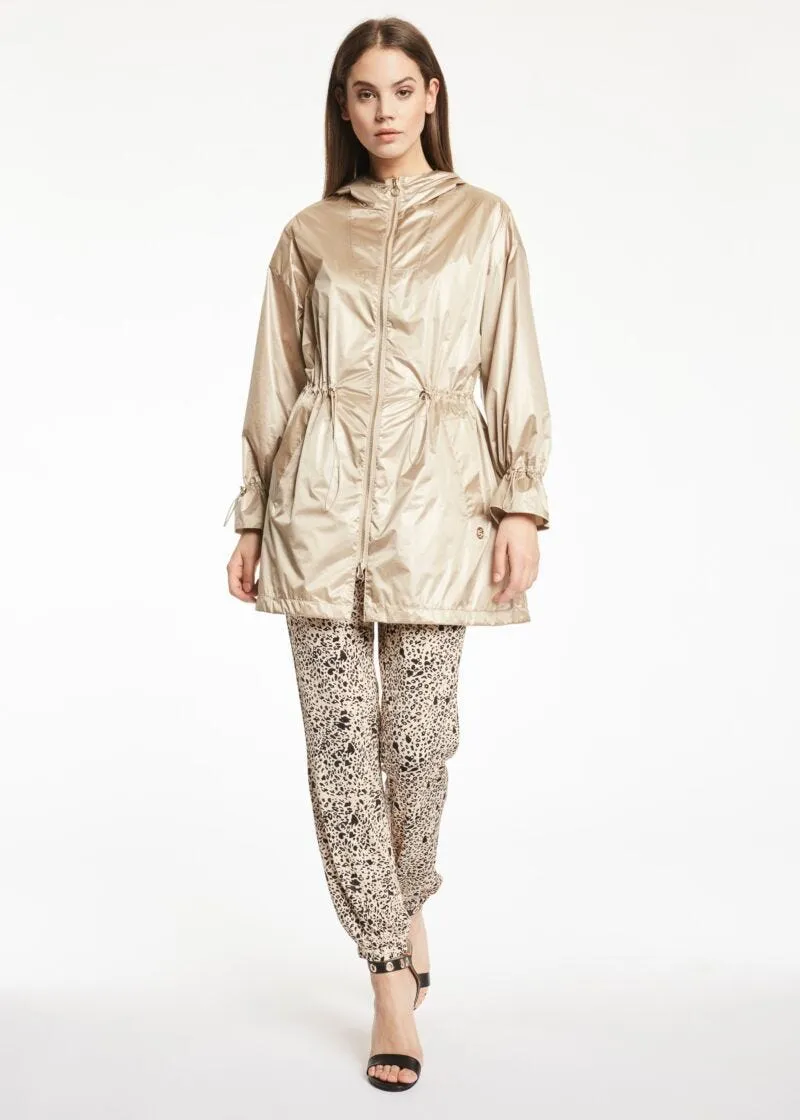 Parka in nylon spalmato