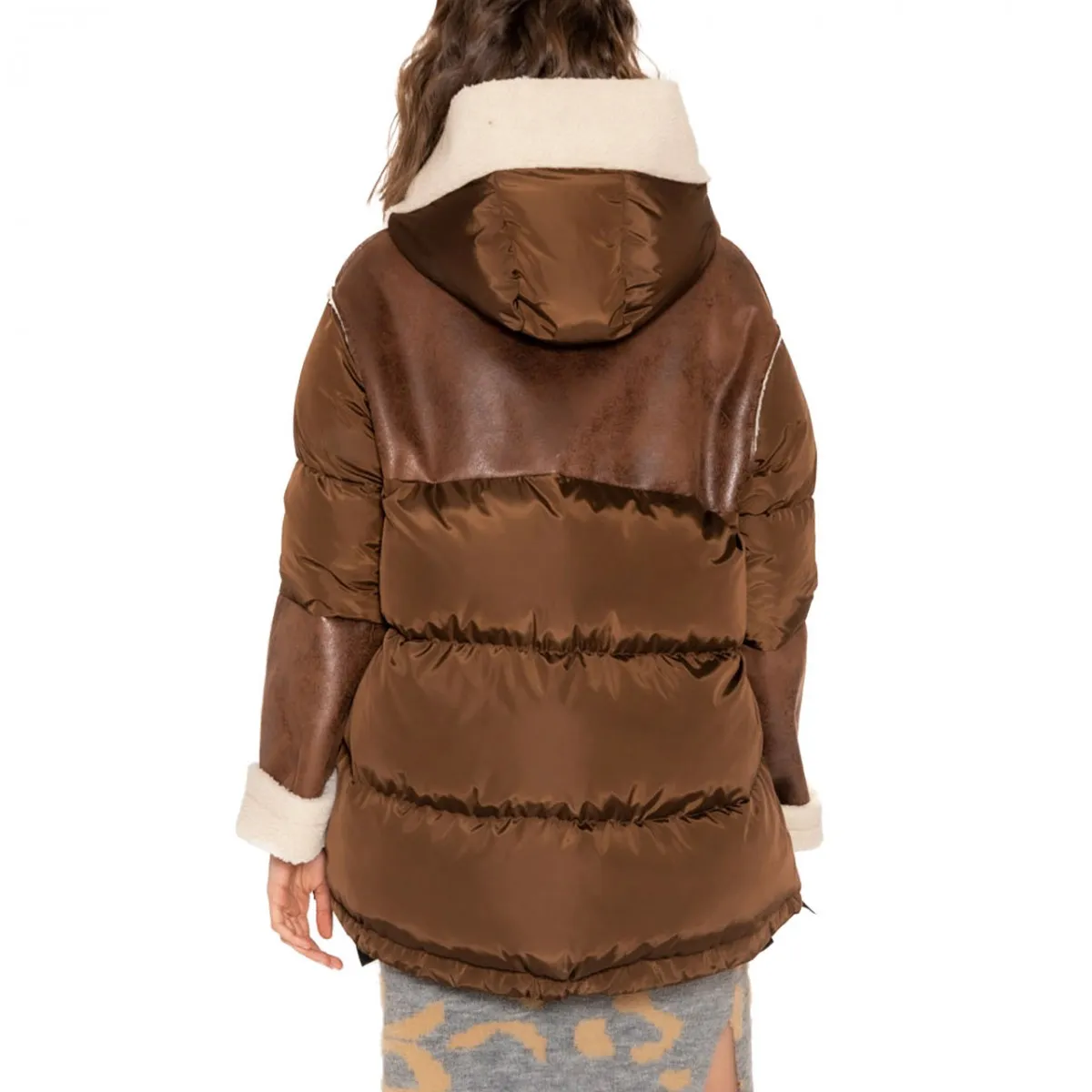 Parka Medio, Marrone