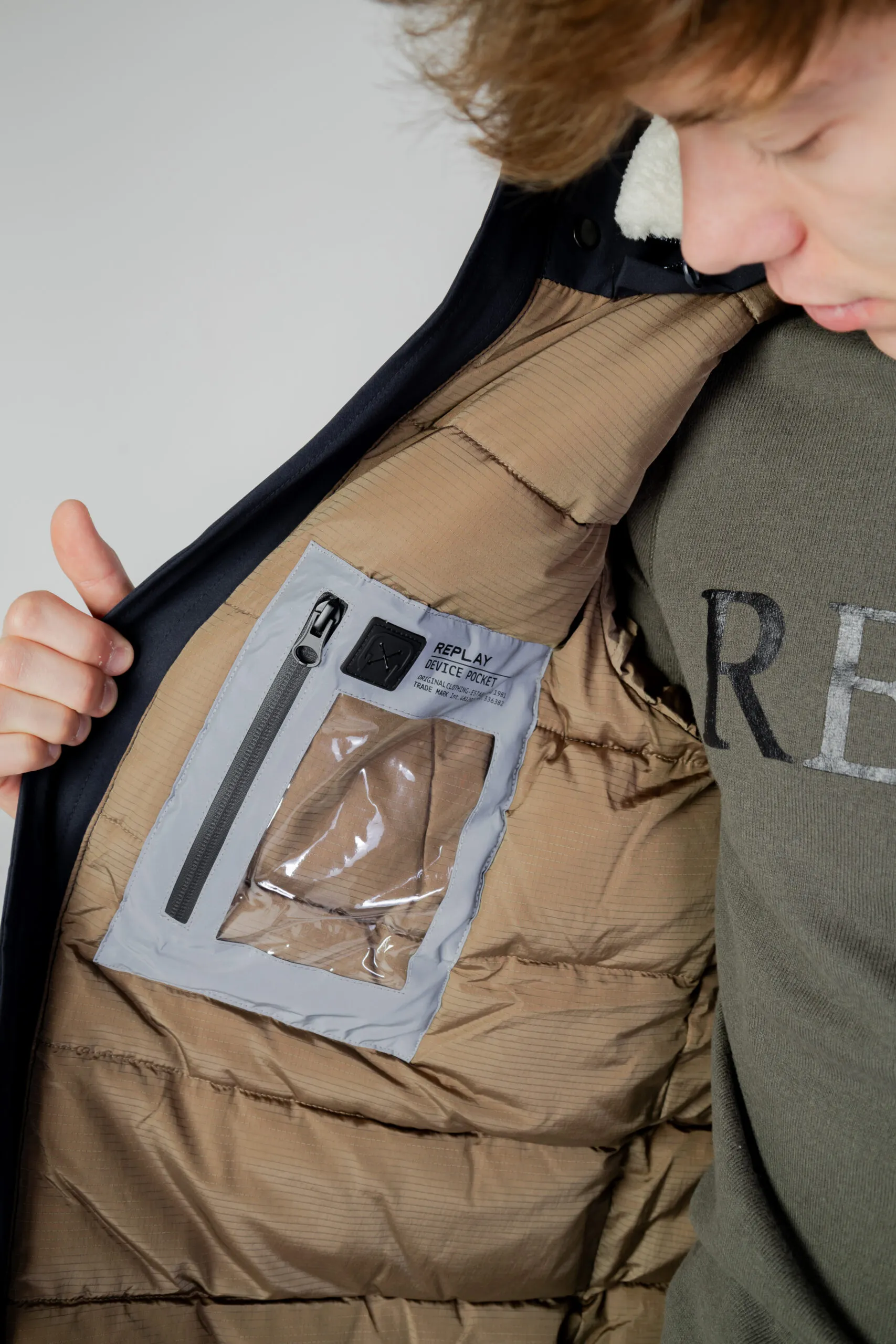 Parka Replay – Blu marine