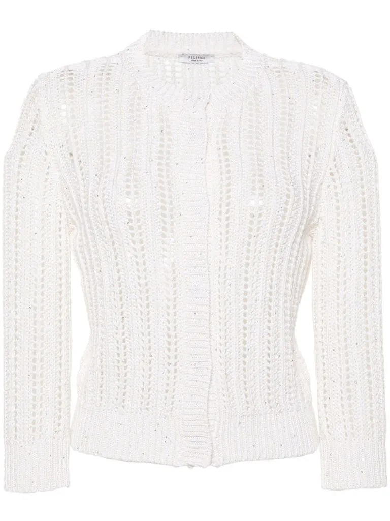 peserico Cardigan traforato