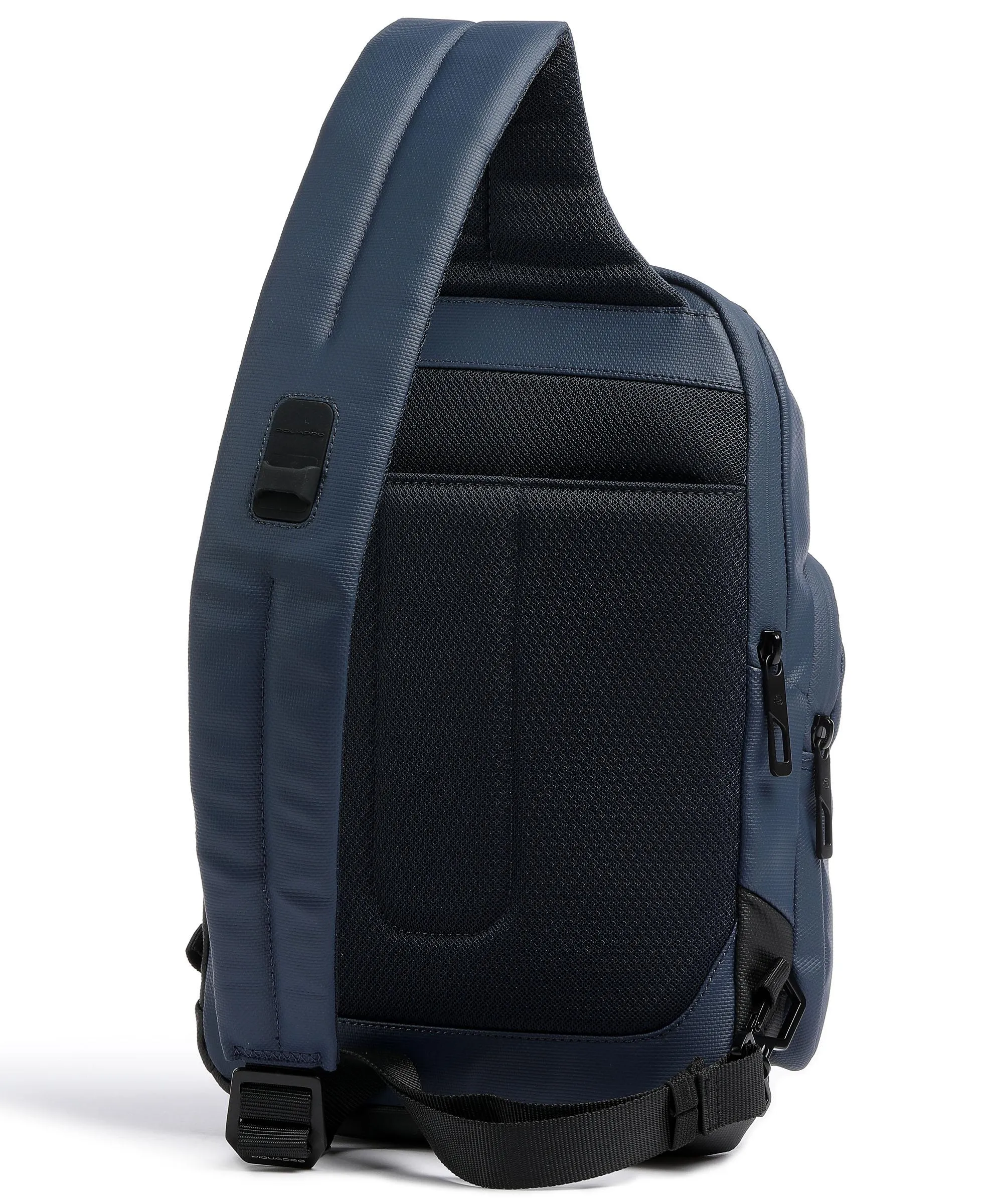  Piquadro Hidor Borsa sling nylon blu scuro  
