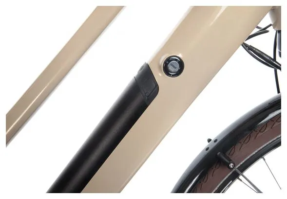Prodotto ricondizionato - Bicyklet Camille Bicicletta elettrica da città Shimano Acera/Altus 8V 504 Wh 700 mm Ivory Beige