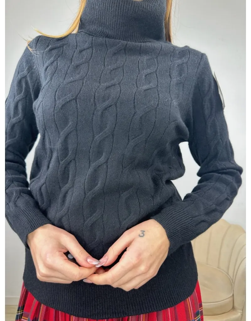 PULLOVER GORY NERO