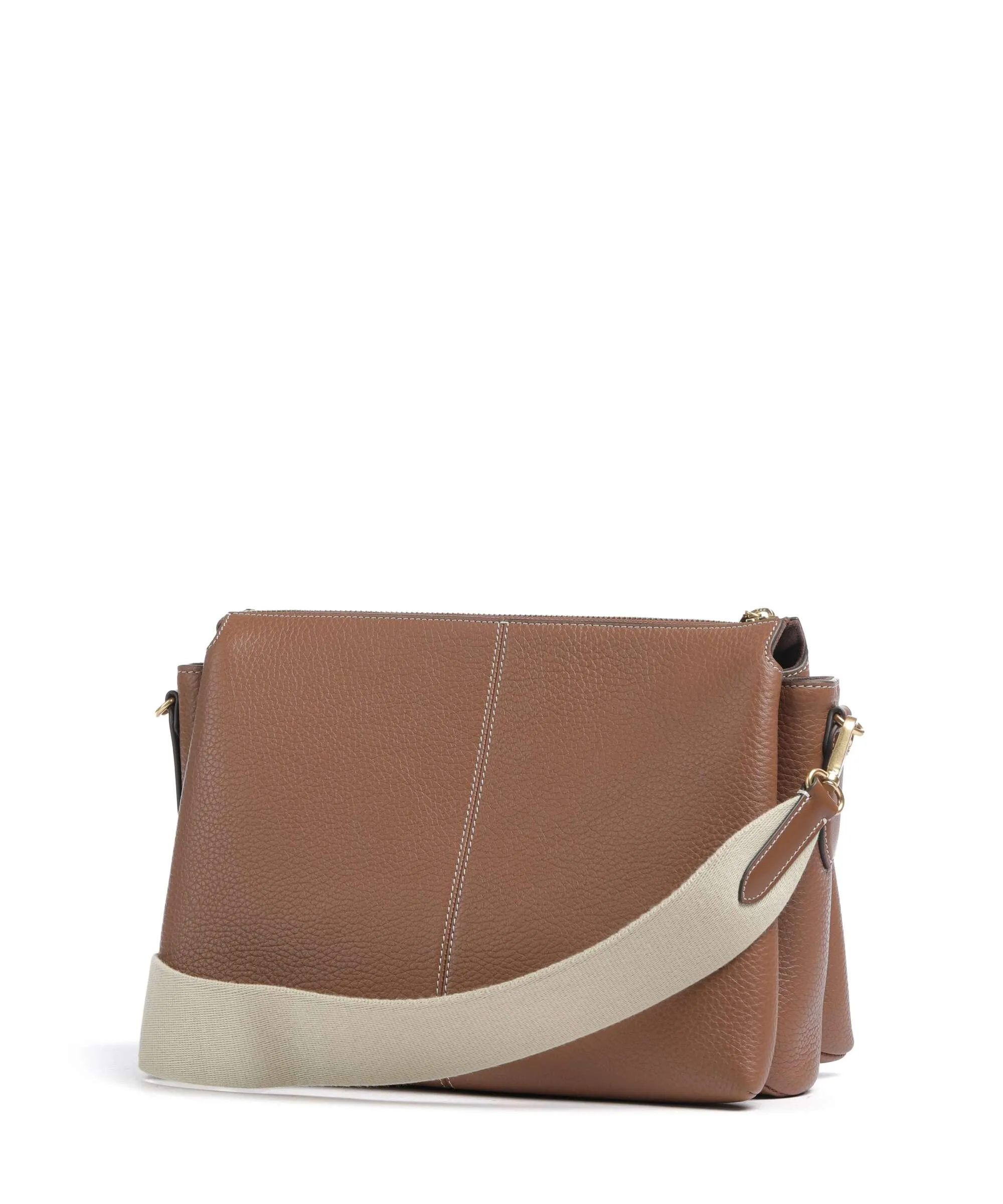  Radley London Hillgate Place Borsa a spalla pelle di vacchetta grana marrone  