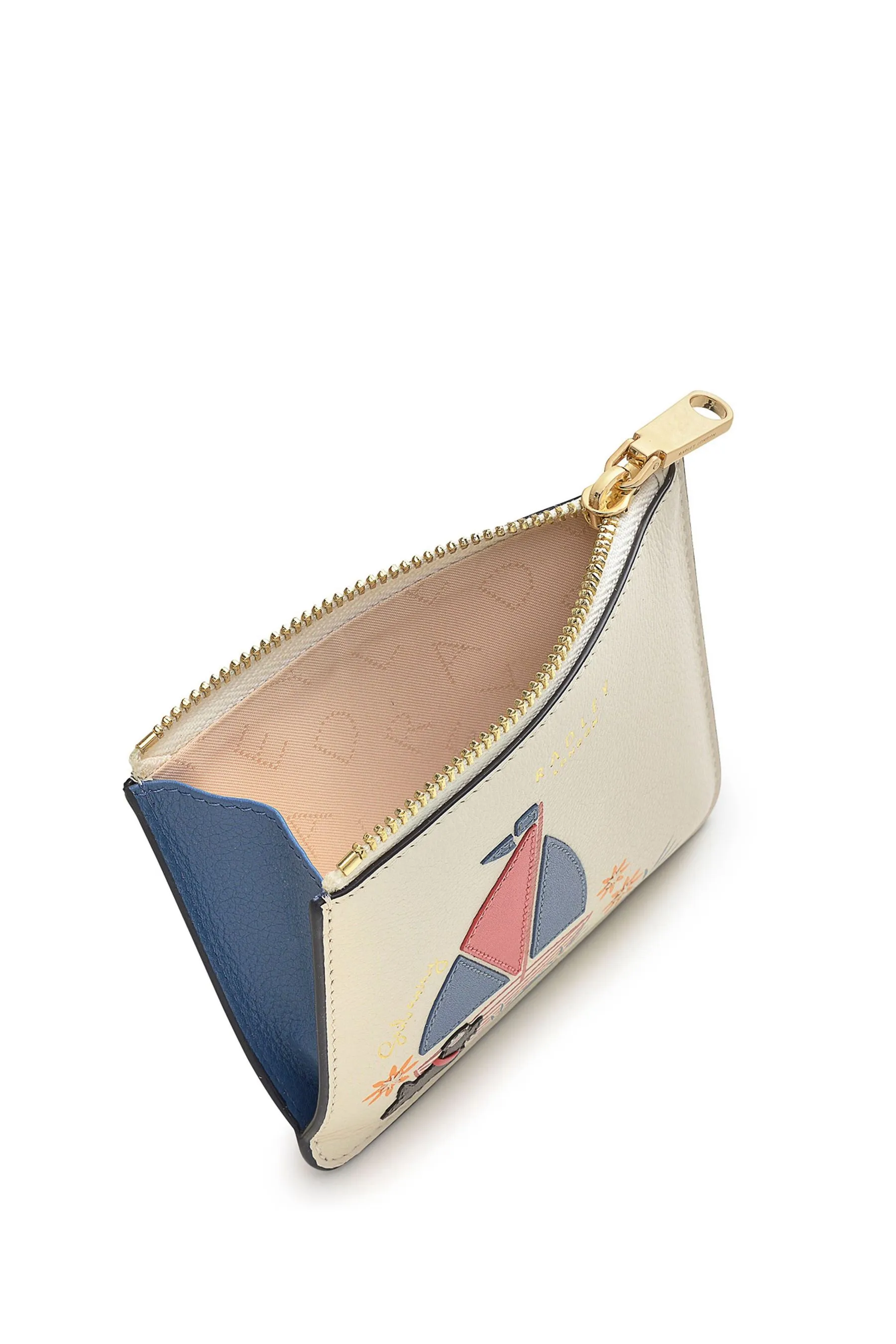 Radley London - Sail Away - Bianco portamonete piccola con zip - Borsellino