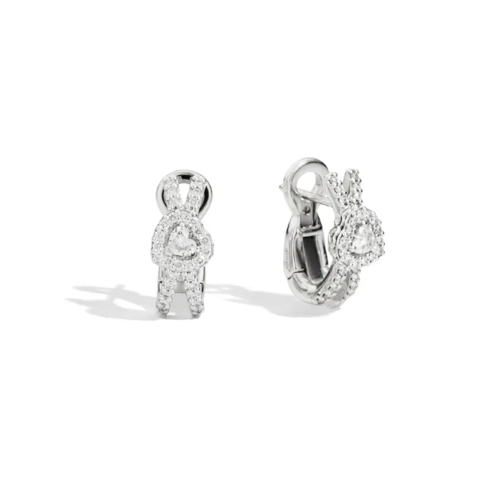 Recarlo Orecchini a cerchio Anniversary Love
