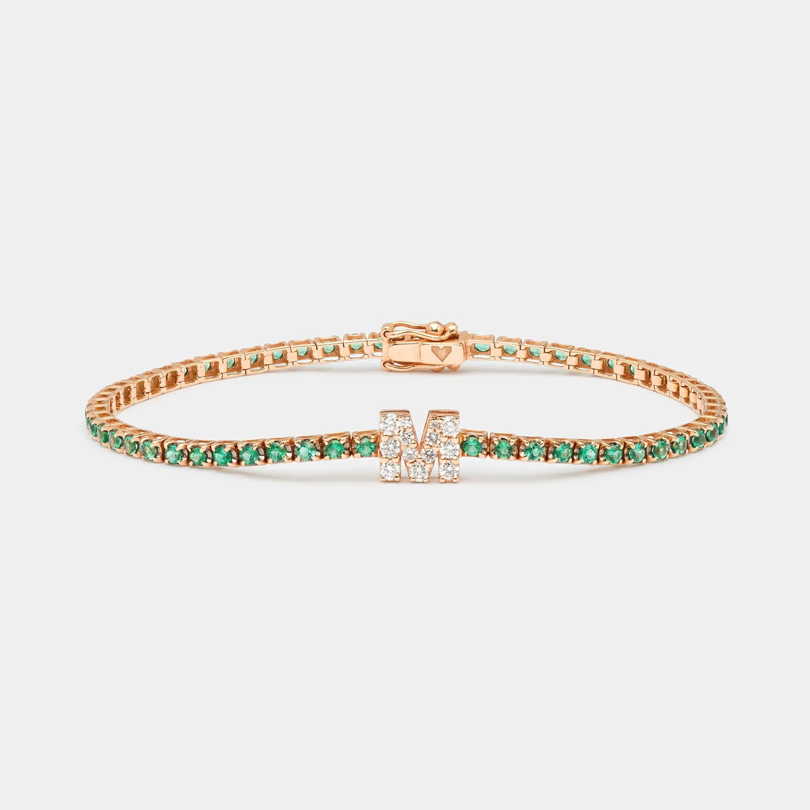 ROSANNA CATTOLICO – Bracciale Tennis Lettera