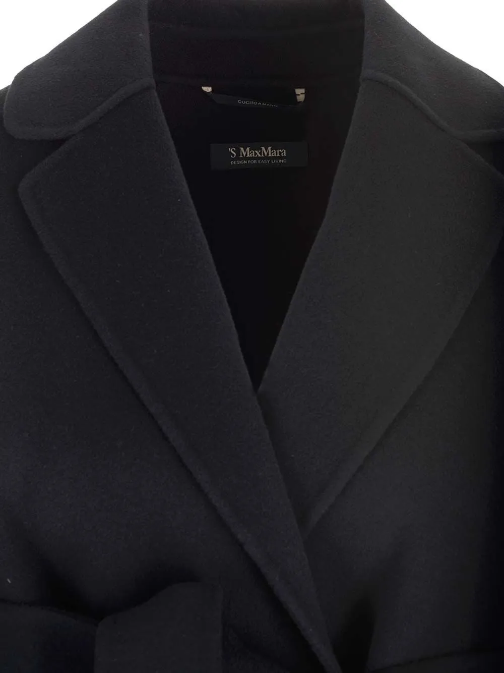  's Max Mara  Cappotto corto in lana double  