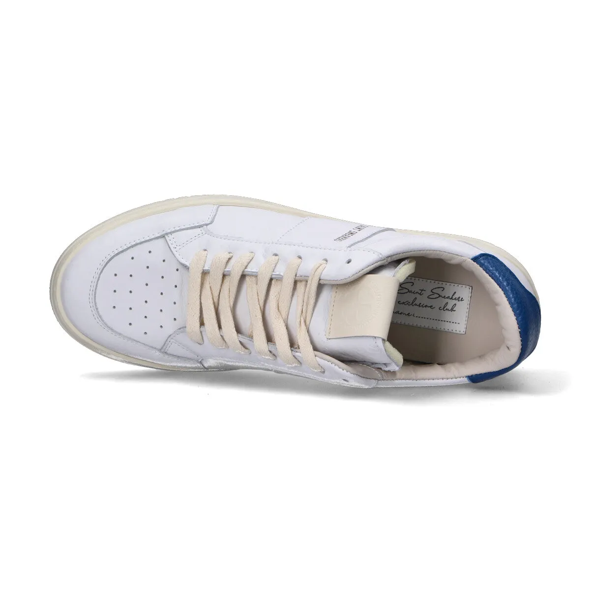 Saint sneakers golf in pelle bianca