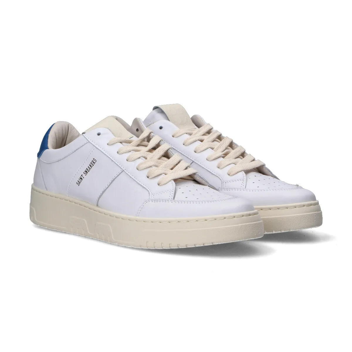 Saint sneakers golf in pelle bianca