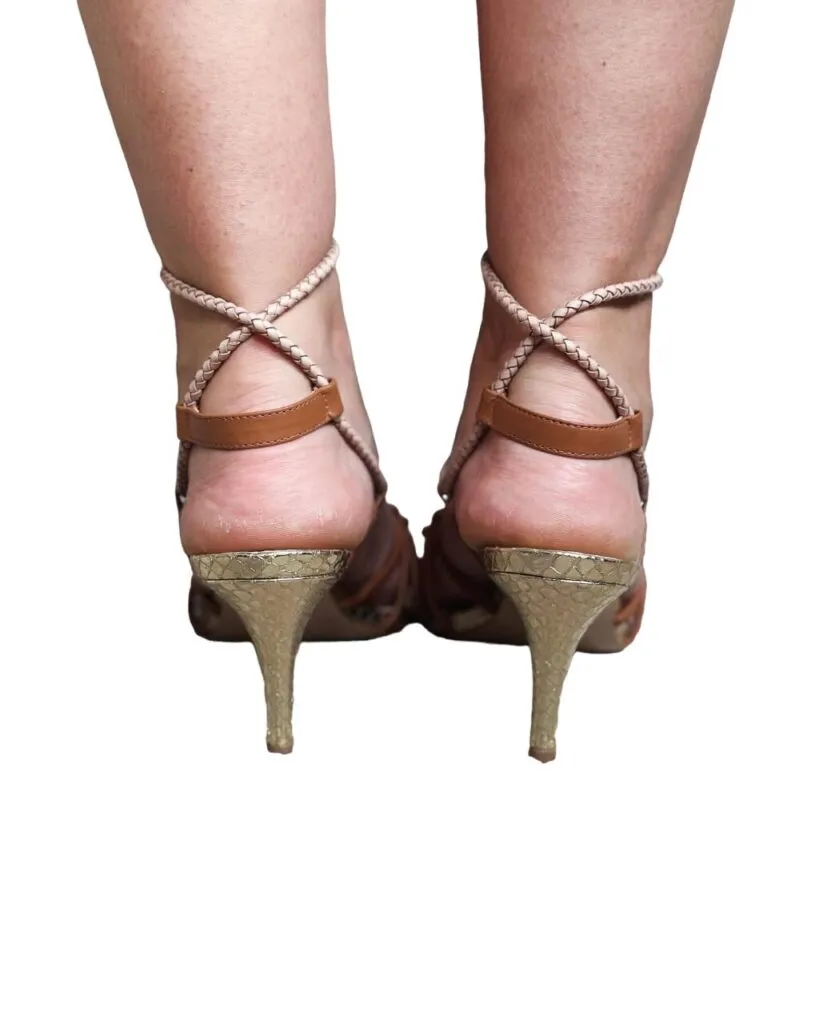 Sandali donna “Killana” Canada 6330002 – Cuoio e oro