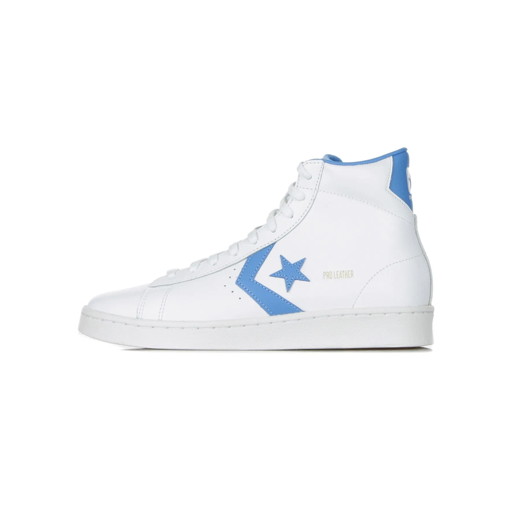 Scarpa Alta Uomo Pro Leather White/coast Blue/white