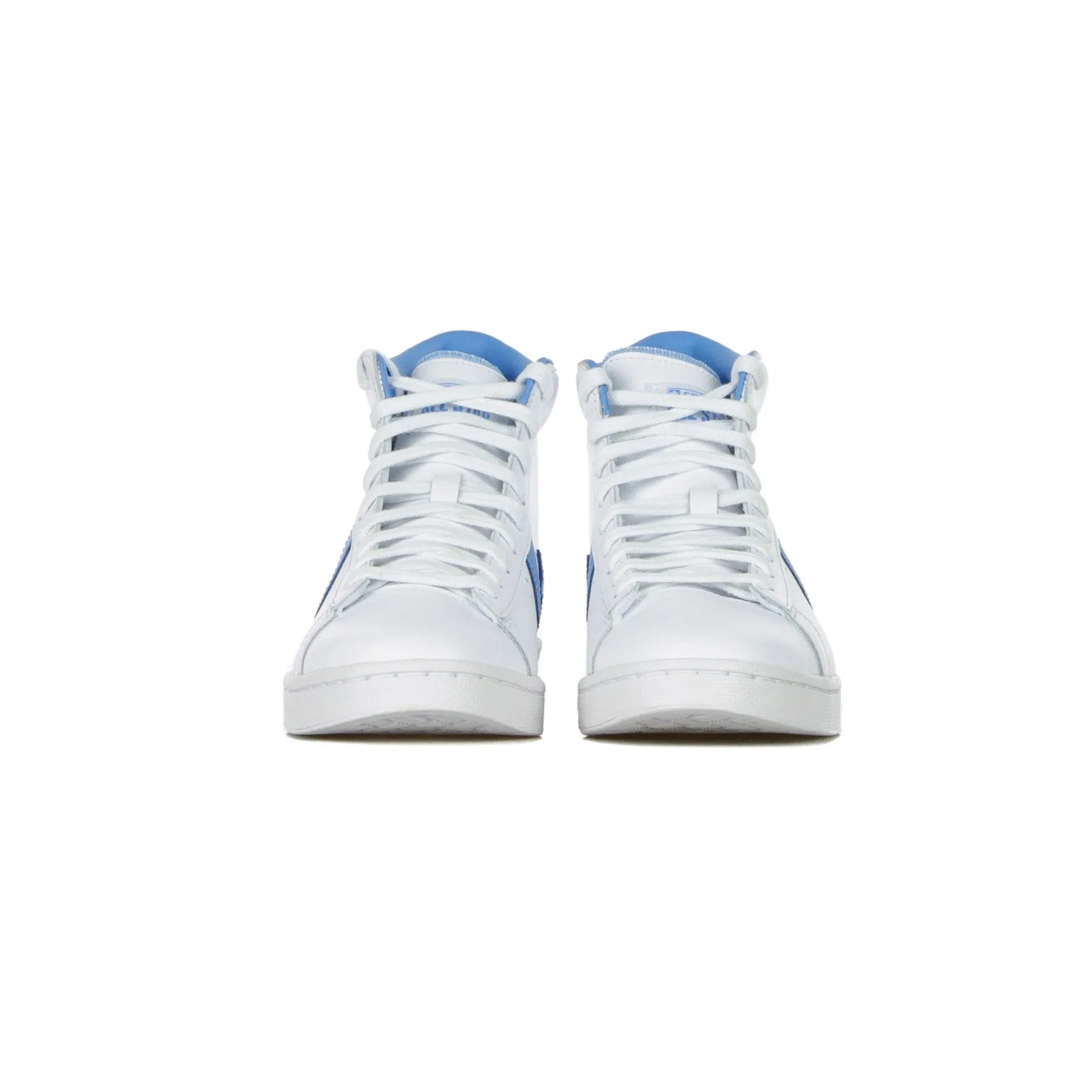 Scarpa Alta Uomo Pro Leather White/coast Blue/white
