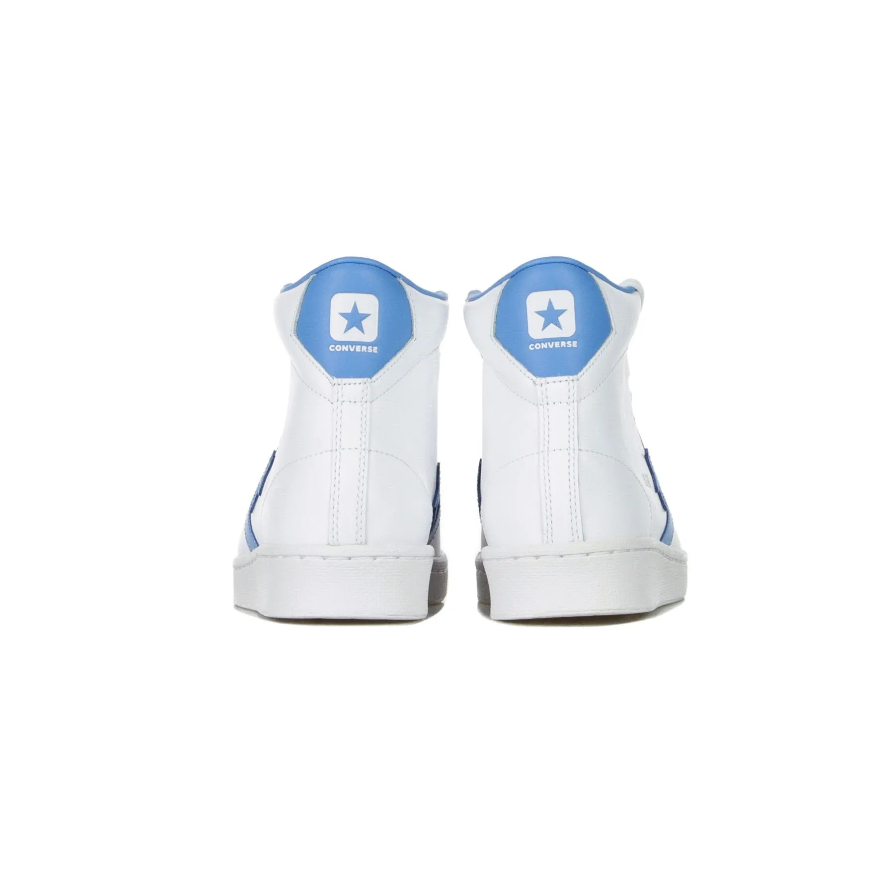 Scarpa Alta Uomo Pro Leather White/coast Blue/white