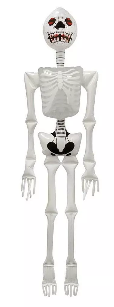 Scheletro gonfiabile Halloween 1,8 m