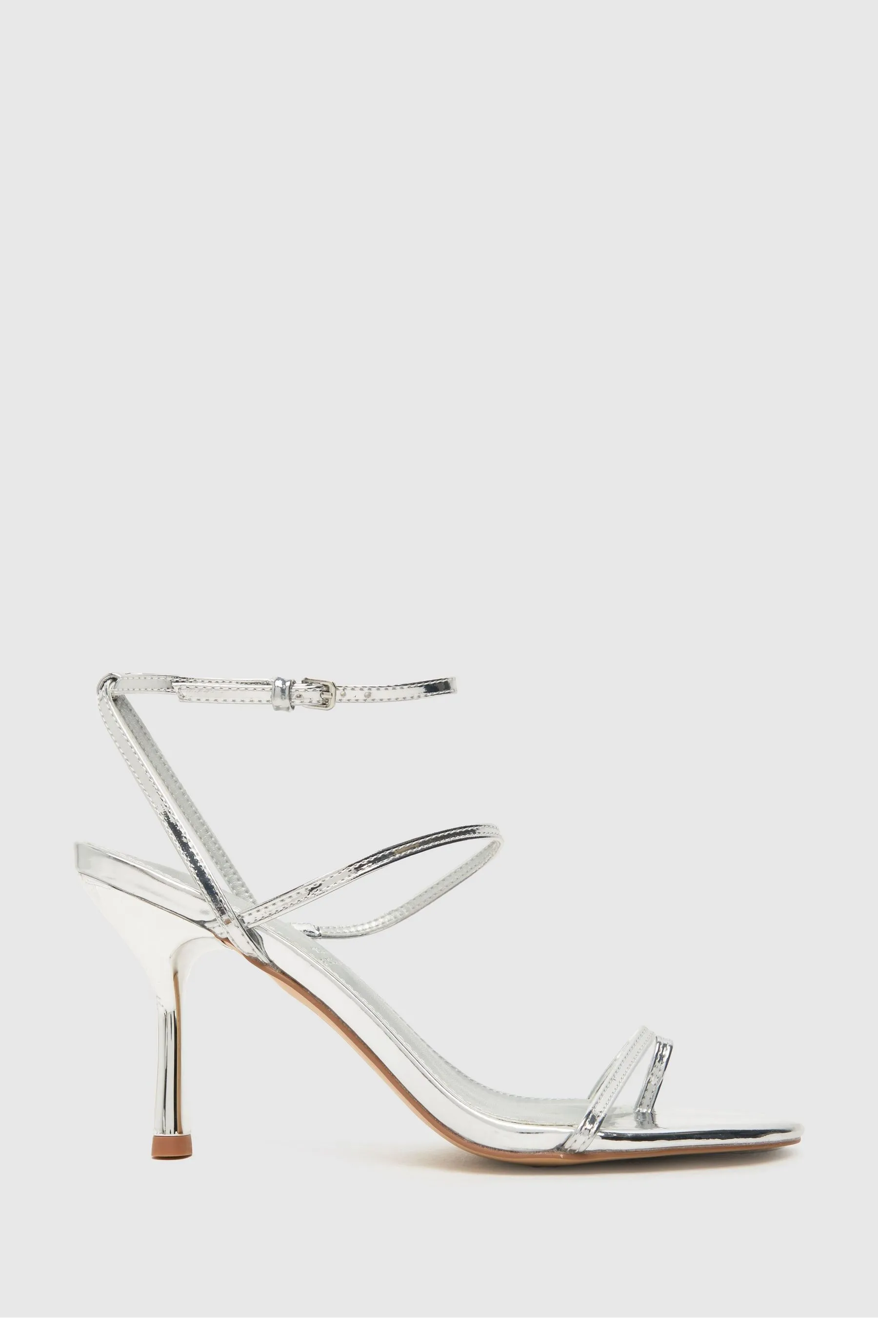 Schuh Argento - Stasia - Scarpe con tacco e laccetti