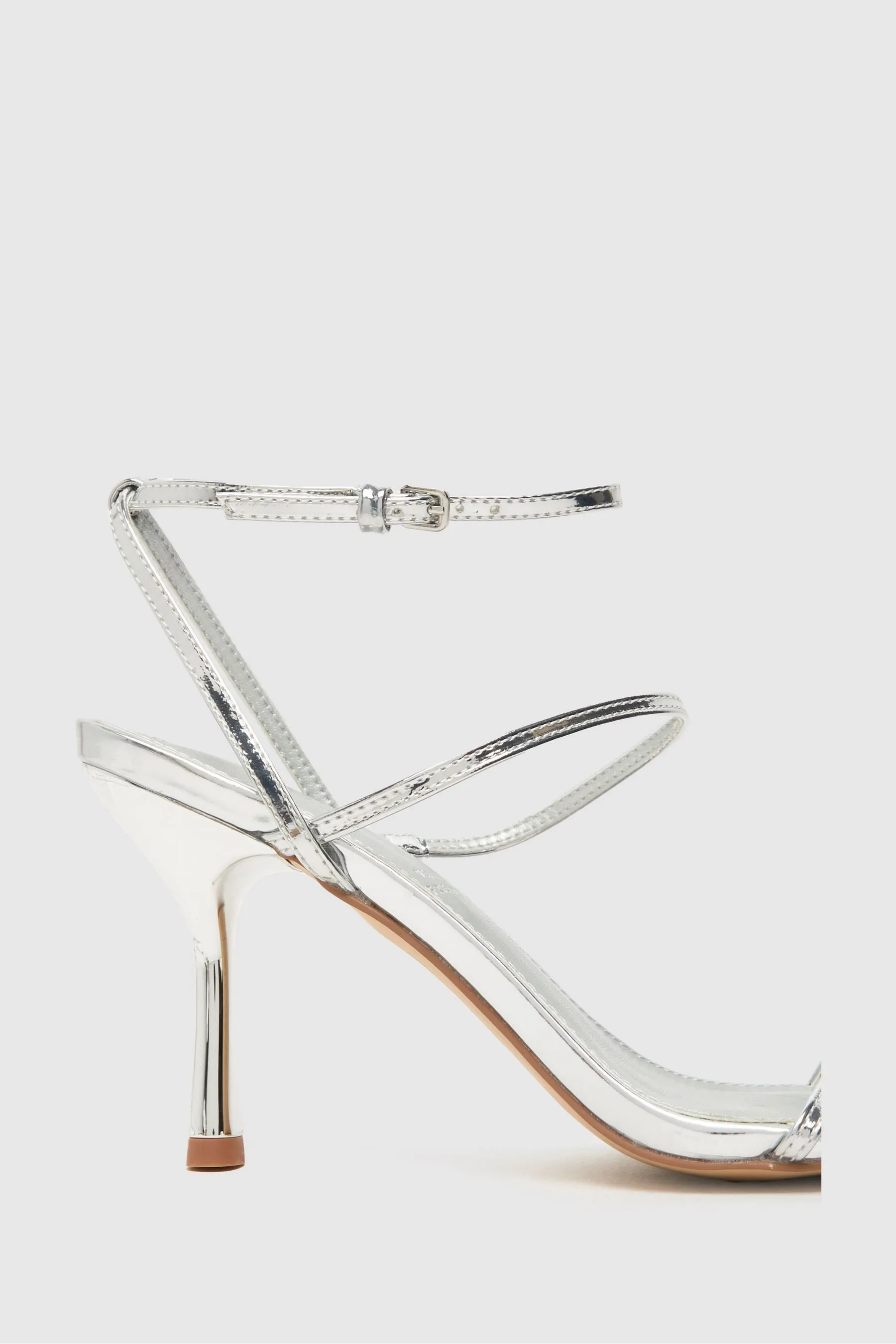Schuh Argento - Stasia - Scarpe con tacco e laccetti