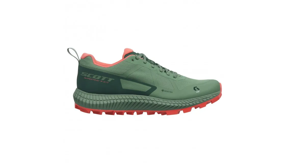 SCOTT Scarpe Supertrac 3 GTX Woman Frost Green/Coral Pink