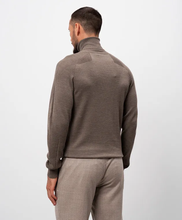 Sease Golf in lana marrone tartaruga KT043XG004