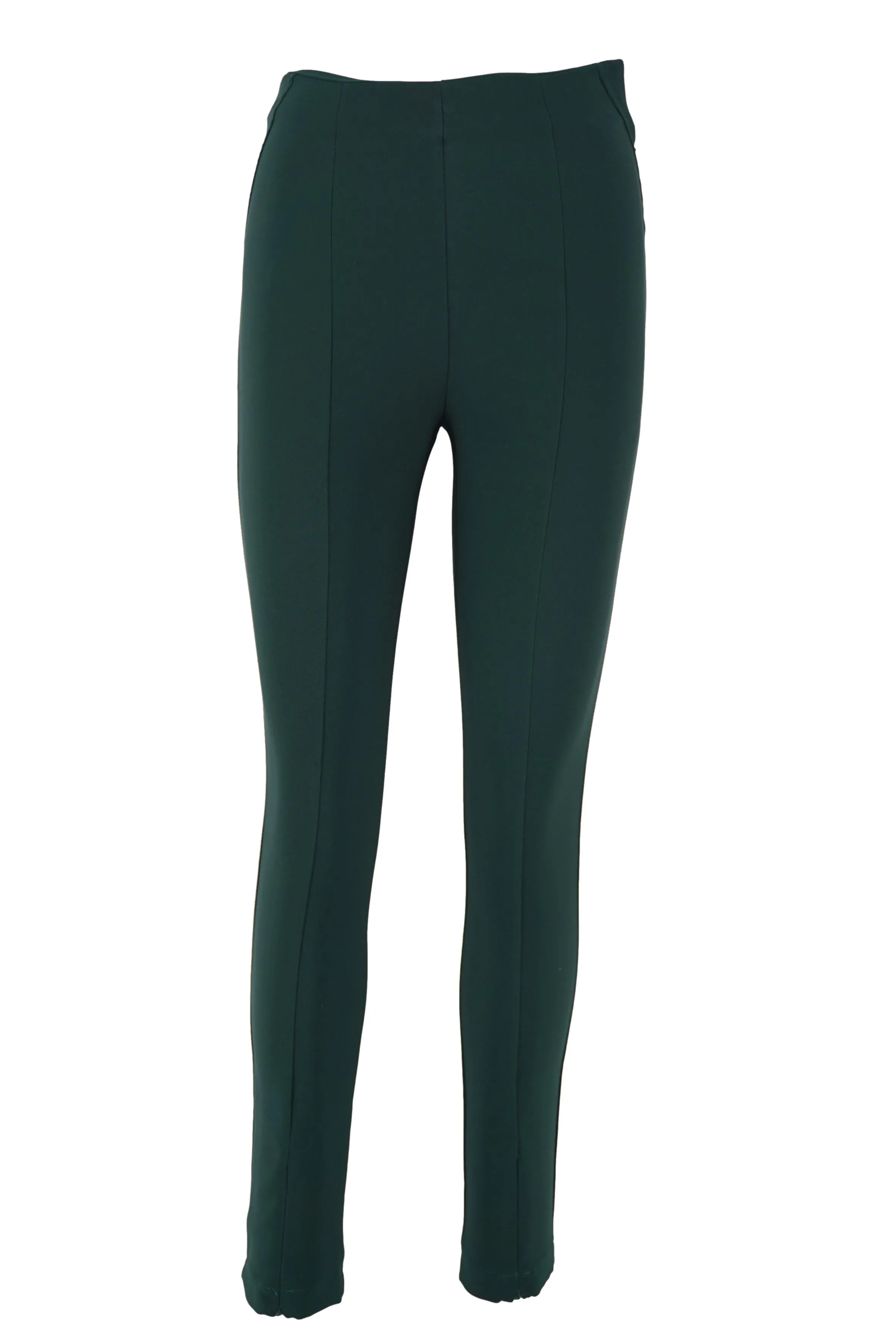 Slim Fit Milan Stitch Trousers / Green
