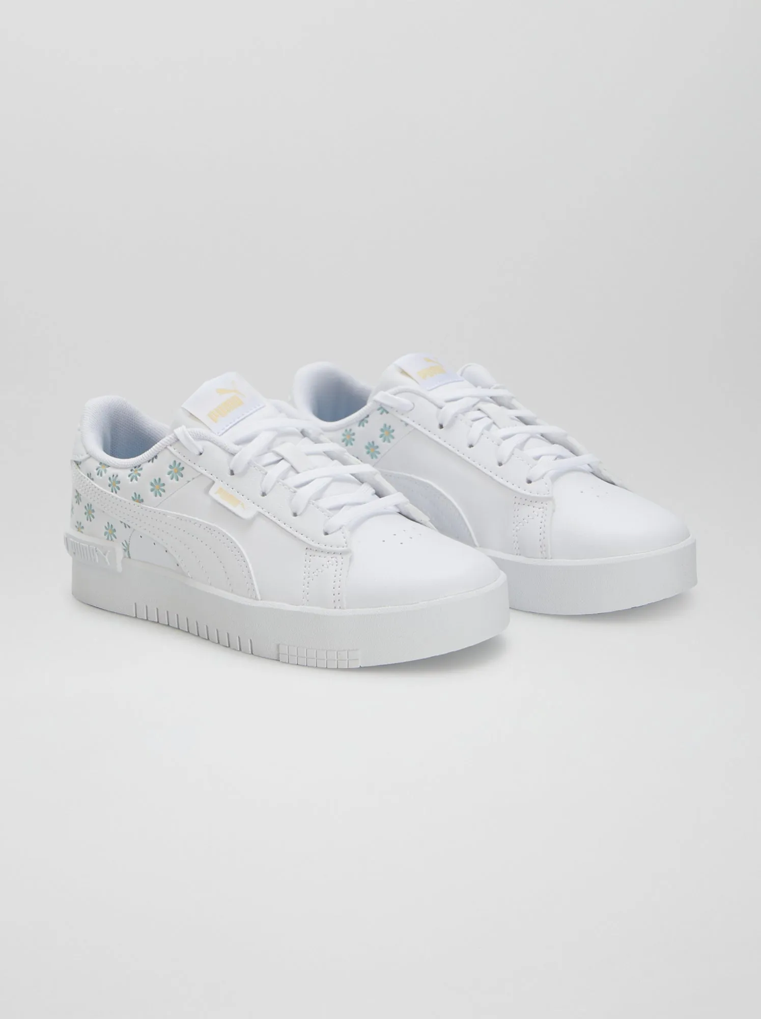 Sneakers a fiori 'Puma' - bianco