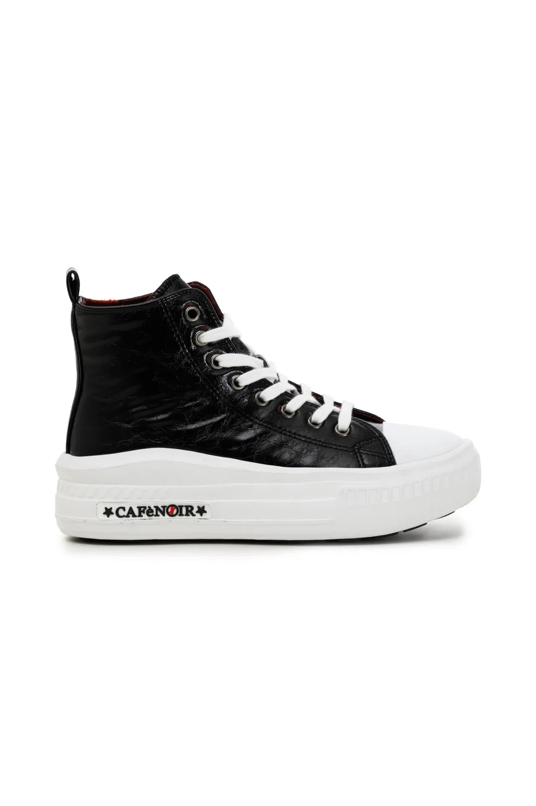 sneakers allacciate in similpelle