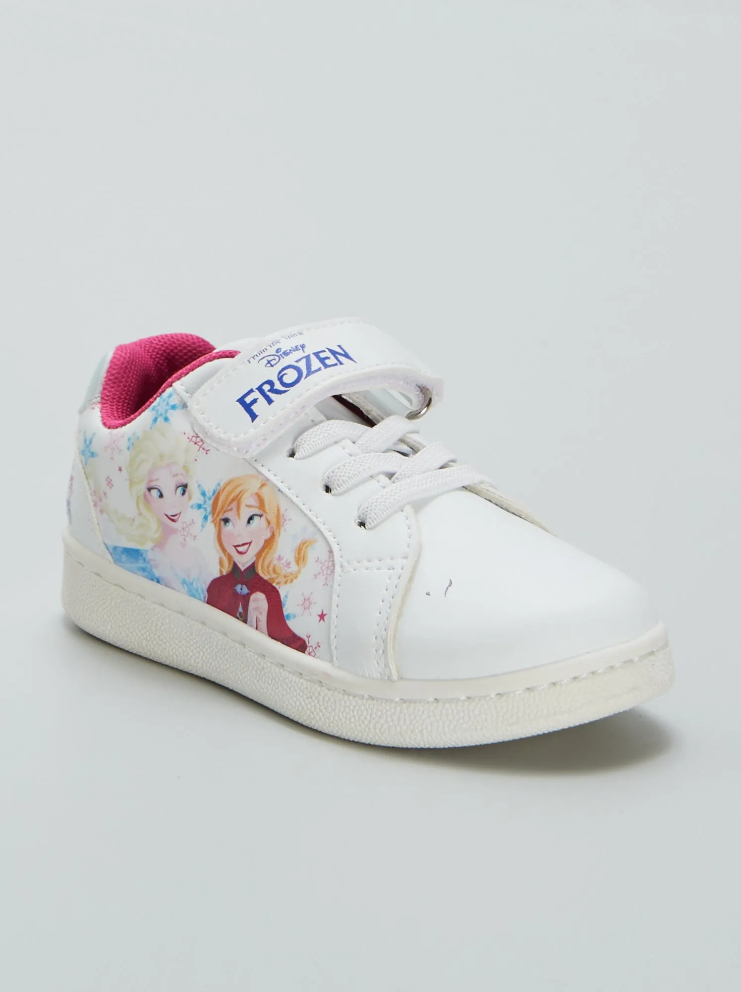 Sneakers con strappi 'Frozen' - bianco