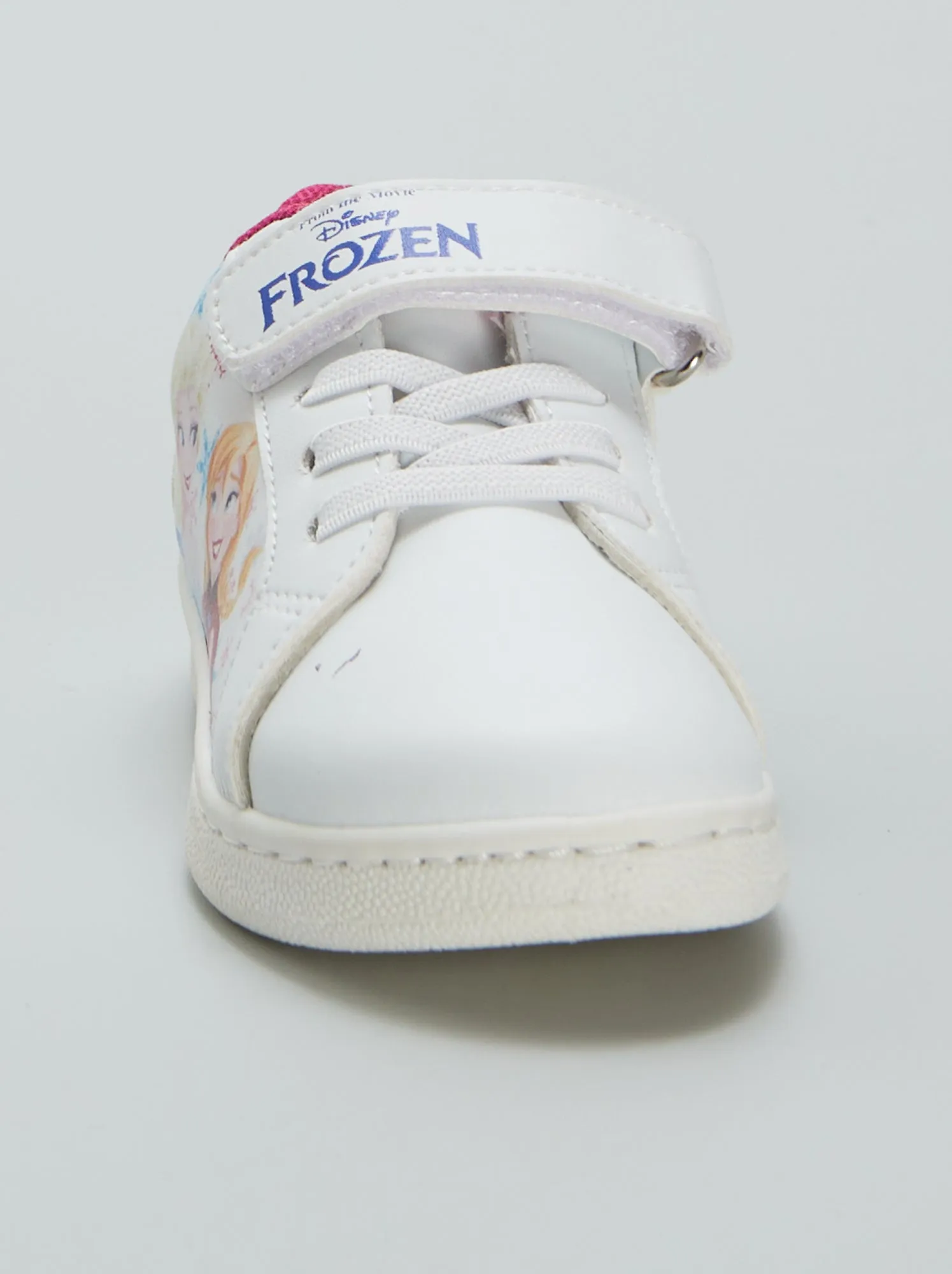 Sneakers con strappi 'Frozen' - bianco