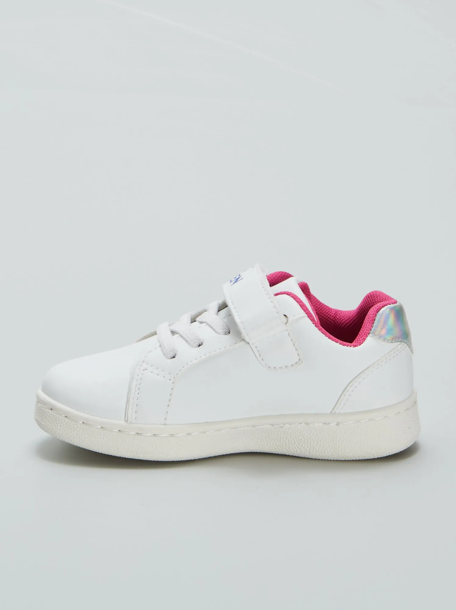 Sneakers con strappi 'Frozen' - bianco