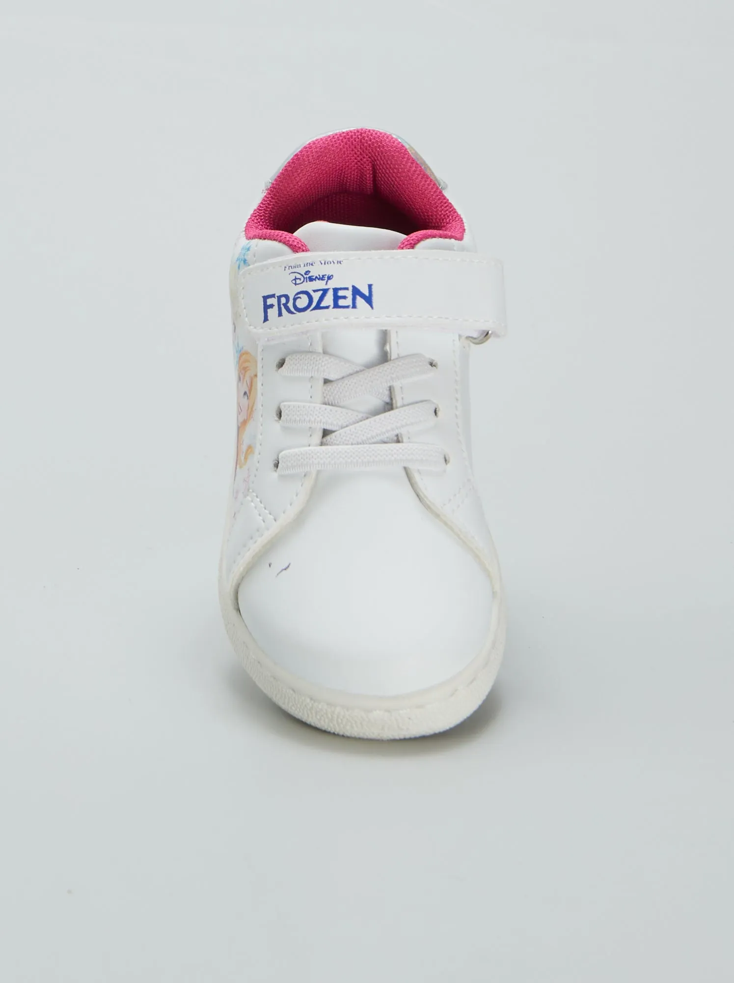 Sneakers con strappi 'Frozen' - bianco