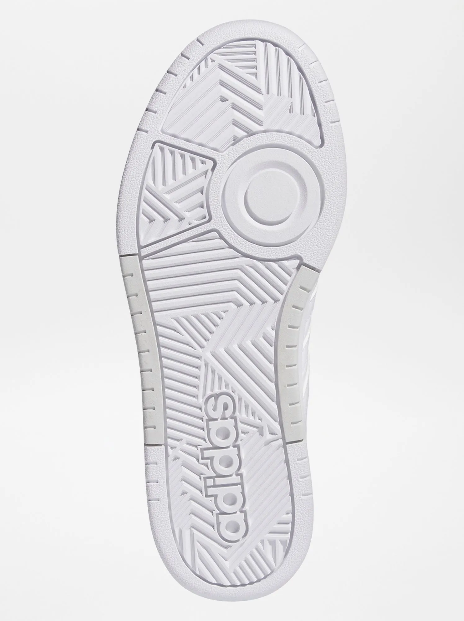 Sneakers Hoops zeppa 'adidas' - bianco
