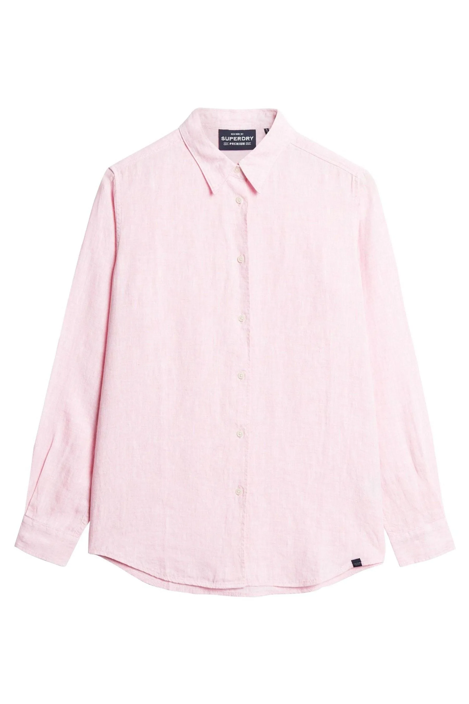 Superdry - Camicia casual in Boyfriend di lino
