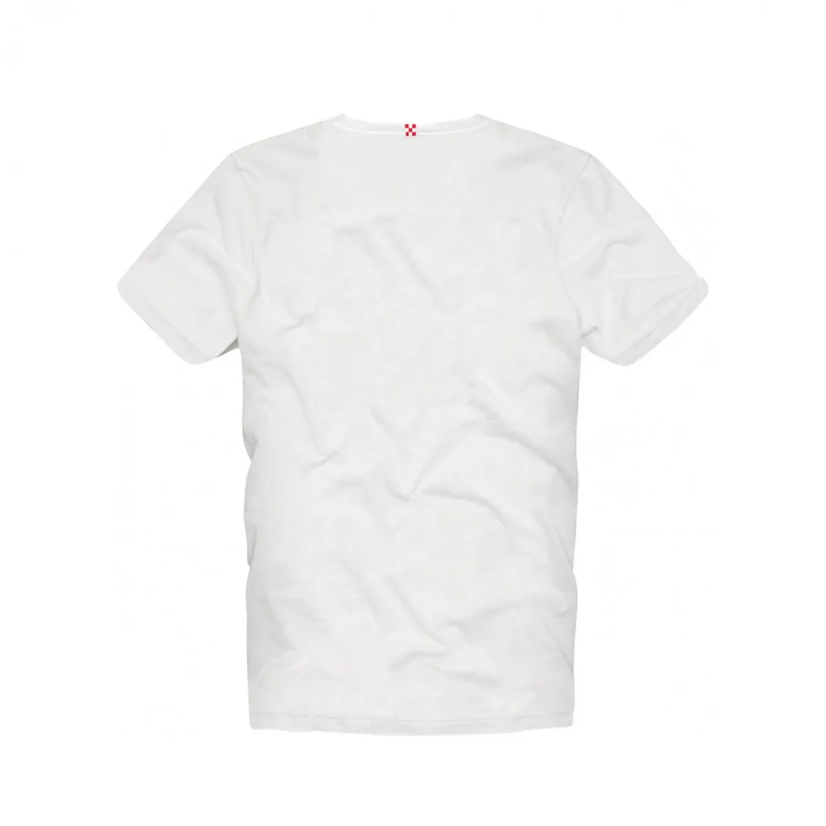 T-Shirt Austin Con Stampa E Tasca, Bianco