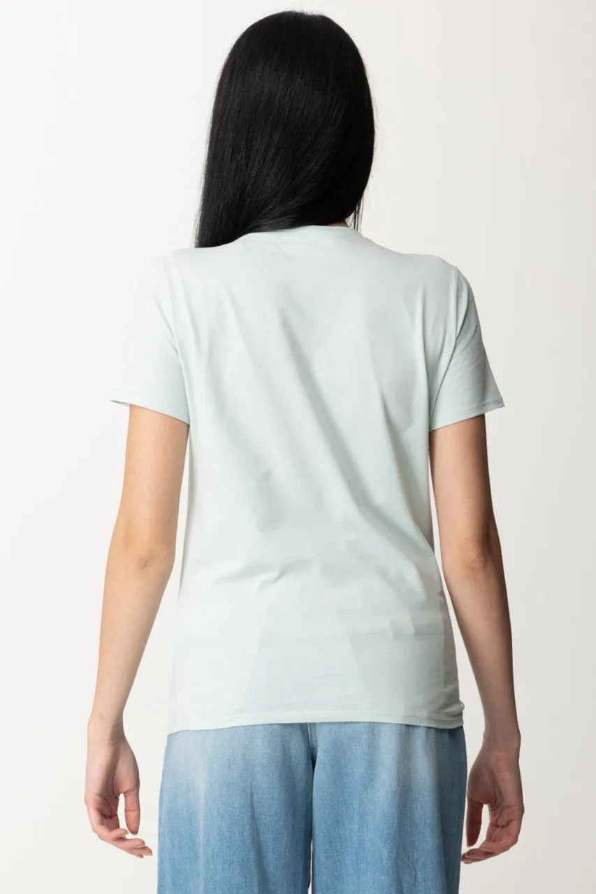 T-shirt con collana con charms ACQUA