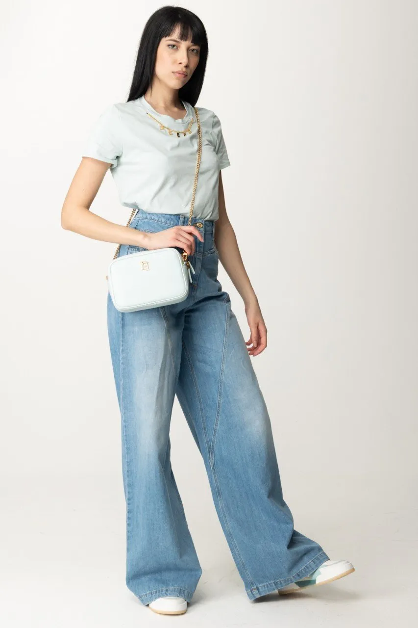 T-shirt con collana con charms ACQUA