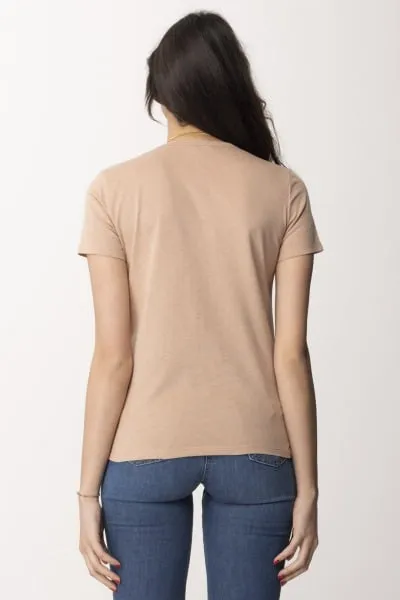 T-shirt con collana Nudo