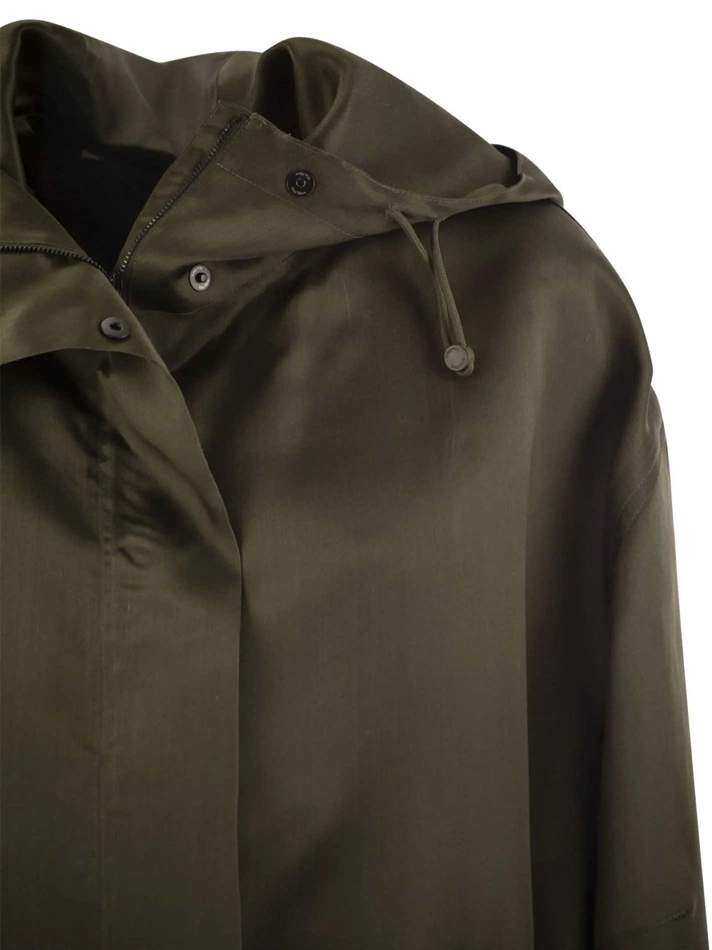 TAMBUTO – Silk organza oversize parka