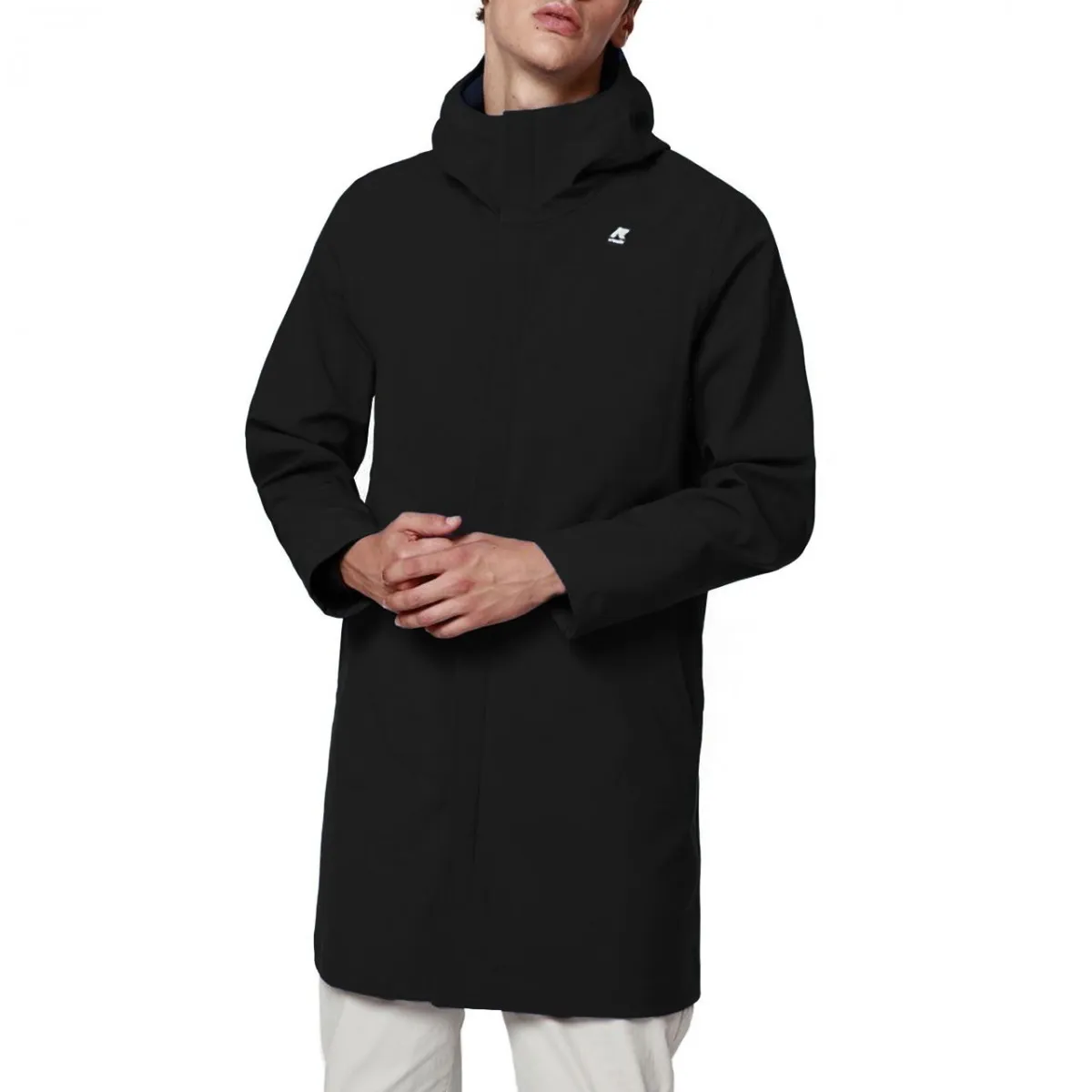 Thomas Bonded Parka, Nero