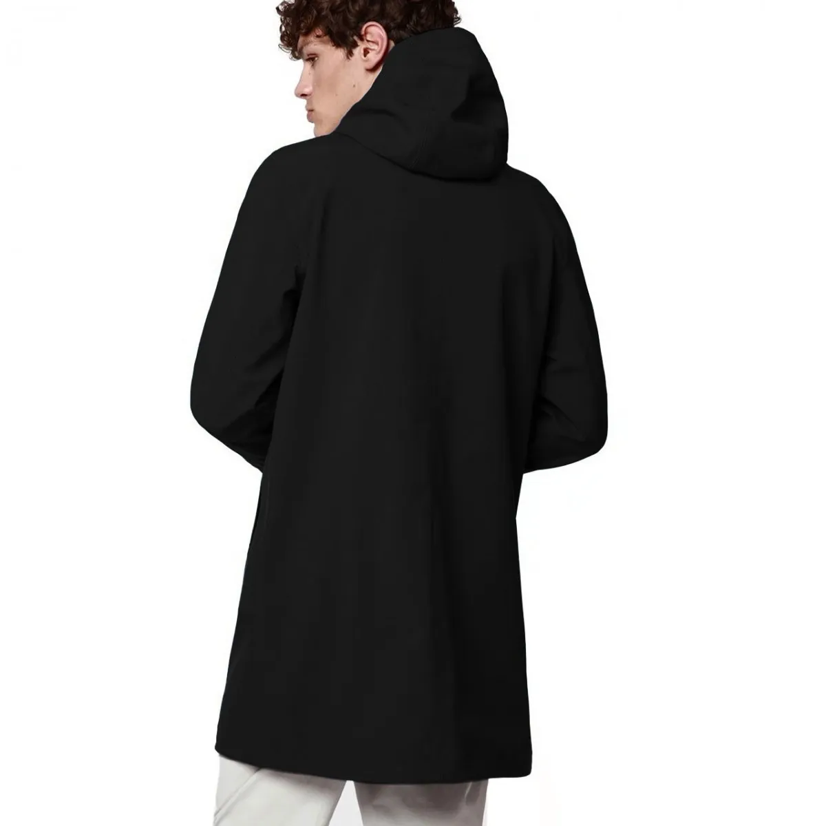 Thomas Bonded Parka, Nero