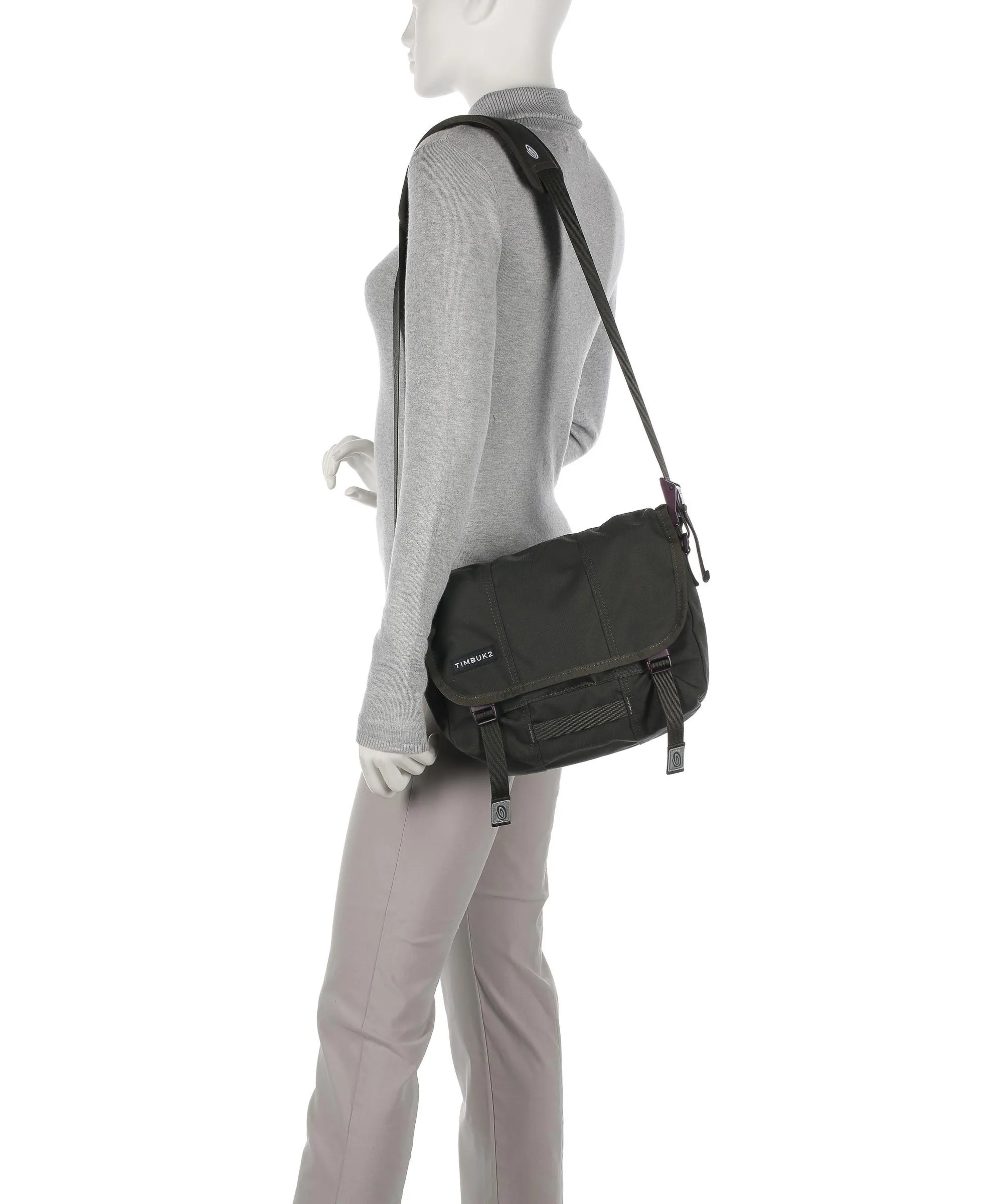  Timbuk2 Flight Classic XS Borsa messenger poliestere verde scuro  